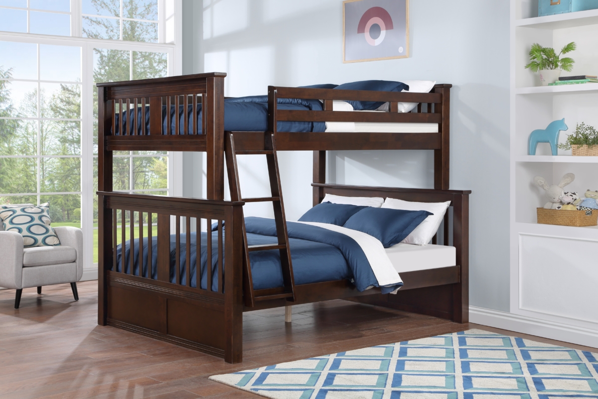 Full XL over Queen Boston Bunk Bed