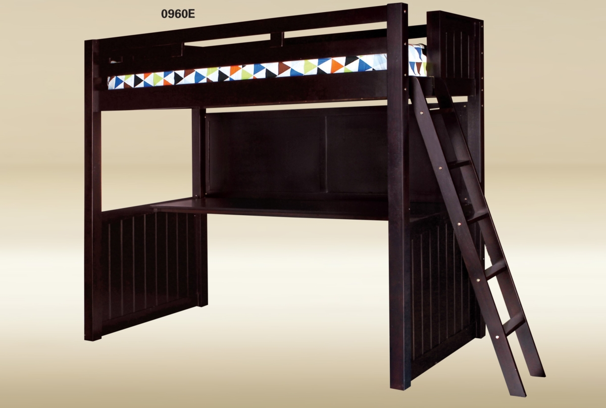 Twin Loft Bed with Desk Top