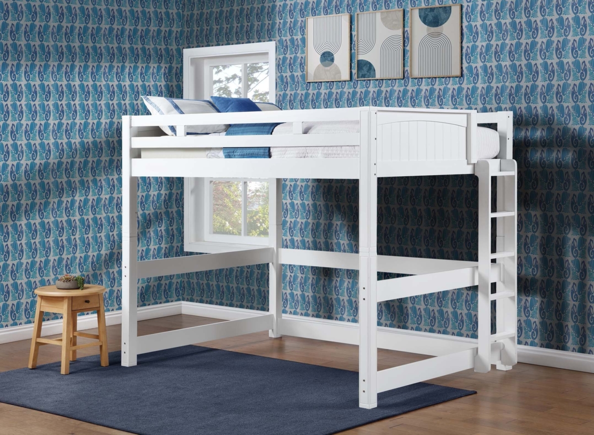 Queen Beadboard Loft Bed